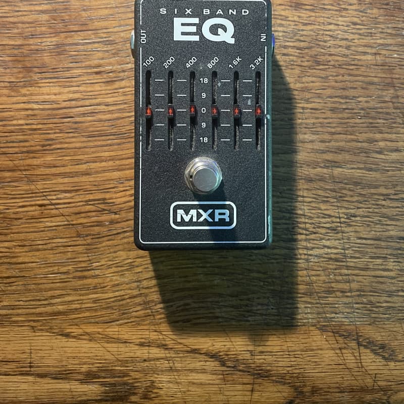 used 2000s MXR M109 Six Band EQ Black - Effect Pedal