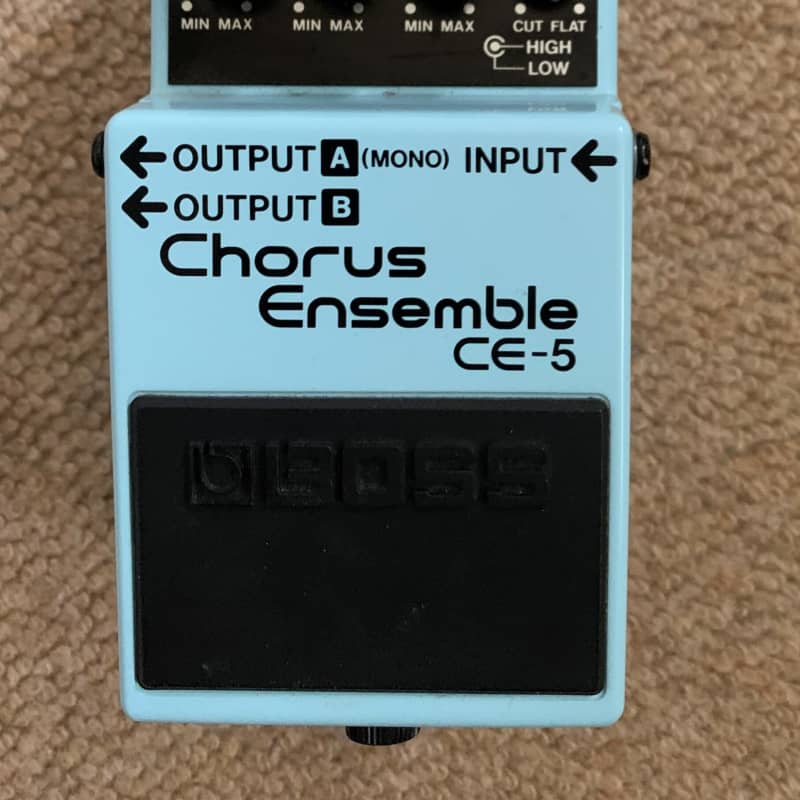 used Boss CE-5 Chorus Ensemble Guitar Effects Pedal Ce - Effect Pedal