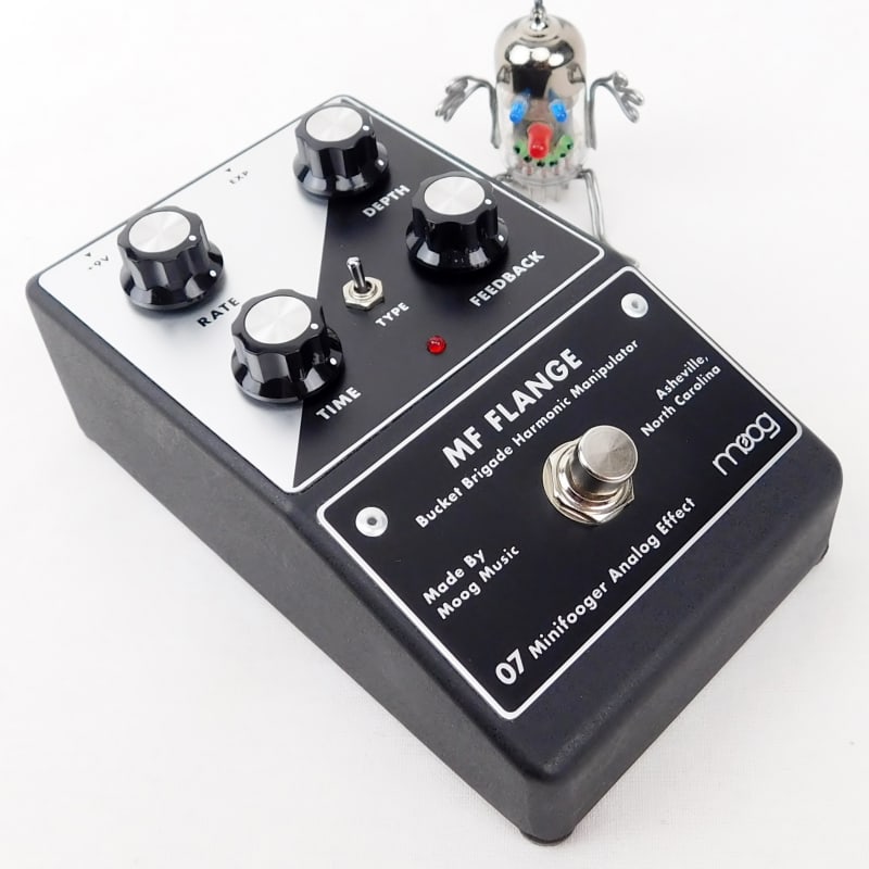 used 2010s Moog Minifooger MF Delay Black - Effect Pedal