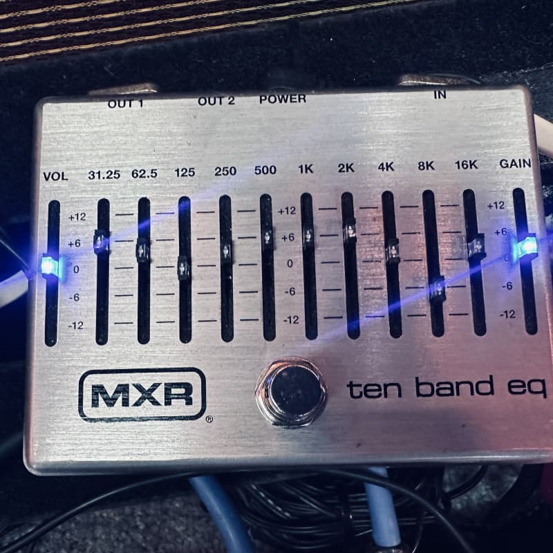 used MXR Ten Band EQ Silver - Effect Pedal