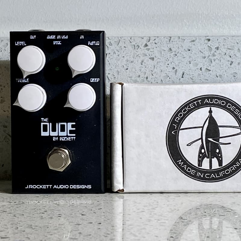 used ~2020 J. Rockett The Dude V2 Black - Effect Pedal