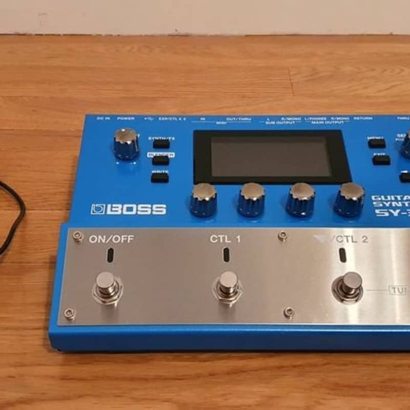 used 2020 Boss SY300 Guitar Synthesizer Pedal Blue - Effect Pedal