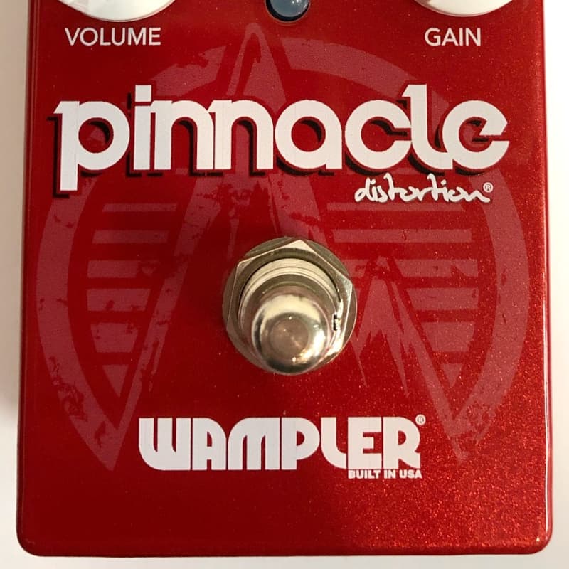 used 2010s Wampler Pinnacle Distortion V2 Red – Effect Pedal