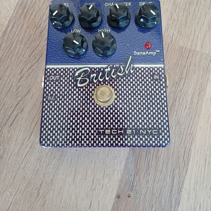 used 2010s Tech 21 SansAmp Character Series British Purple - Effect Pedal