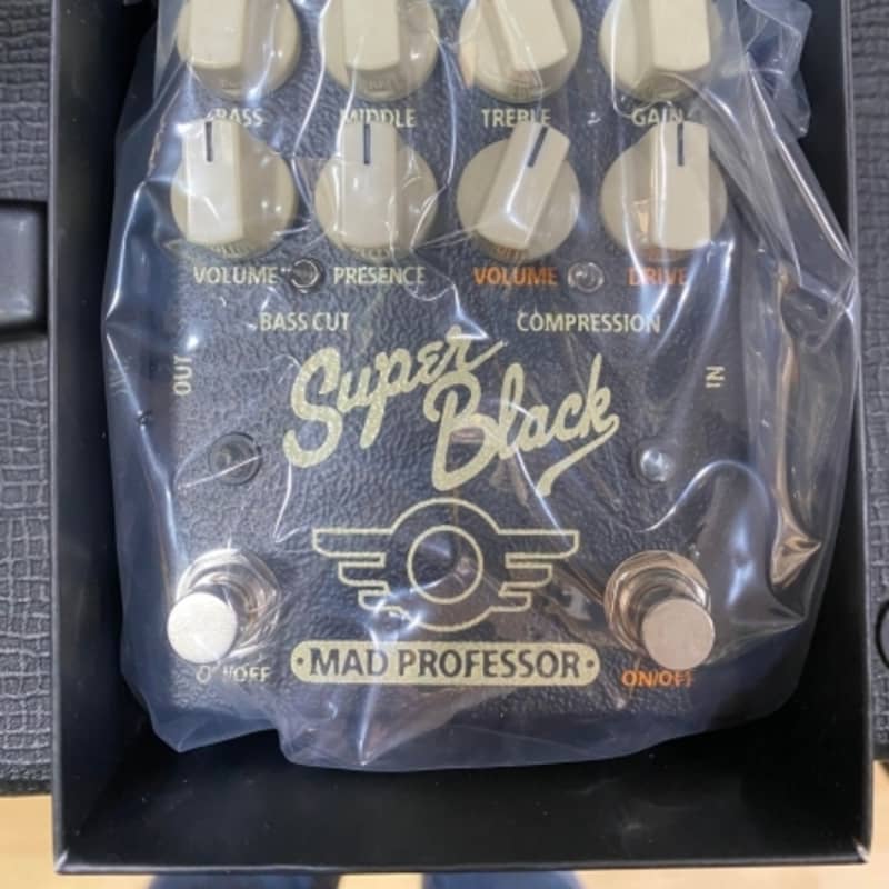 new 2020 Mad Professor Super Black Black - Effect Pedal