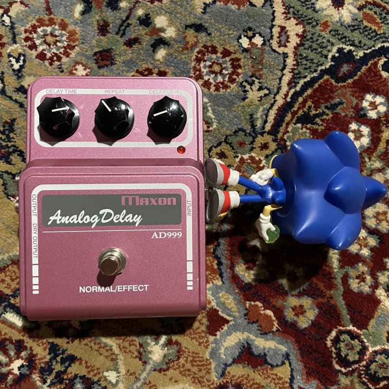 used 2010s Maxon AD-999 Pink - Effect Pedal