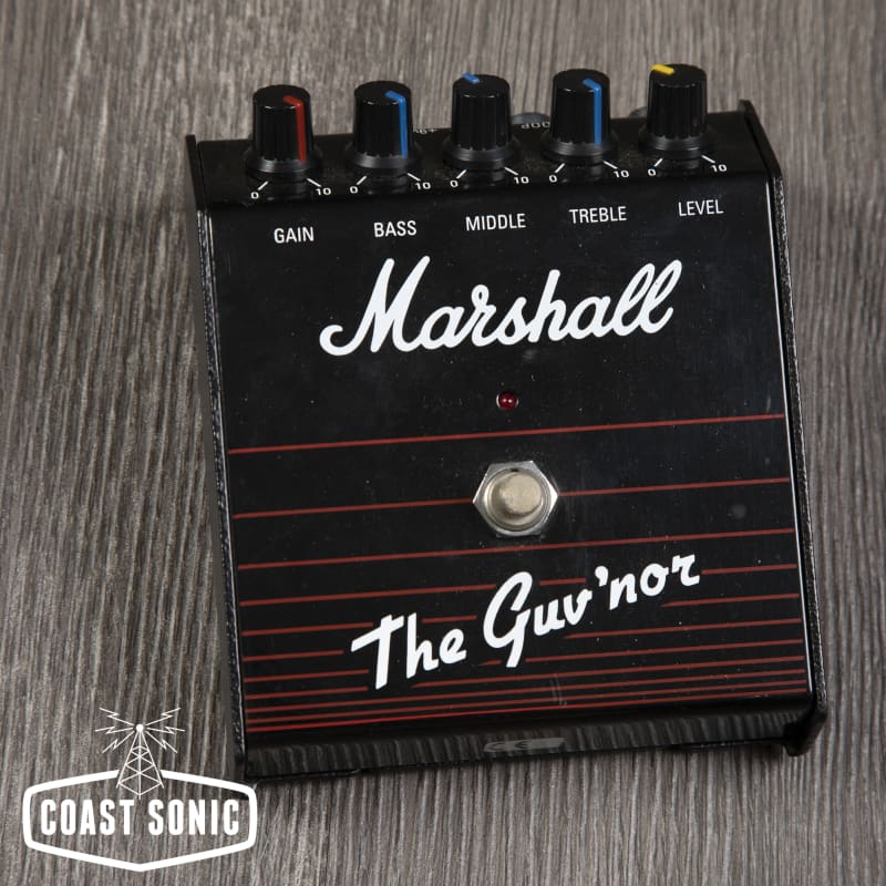 used 2023 - Present Marshall The Guv'nor Reissue Black - Effect Pedal