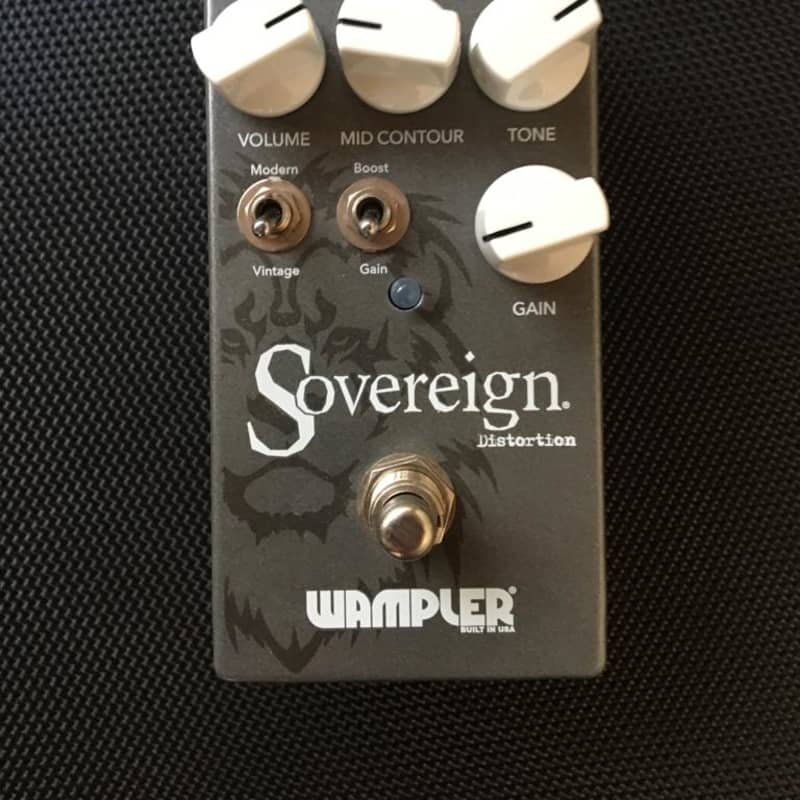 used 2010s Wampler Sovereign Distortion V2 Gray - Effect Pedal