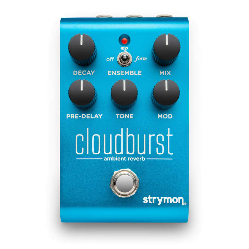 used 2023 - Present Strymon Cloudburst Ambient Reverb Blue - Effect Pedal