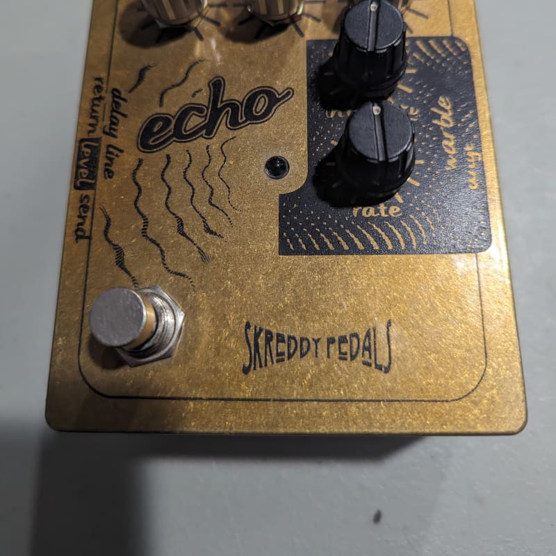 used 2010s Skreddy Echo Gold - Effect Pedal