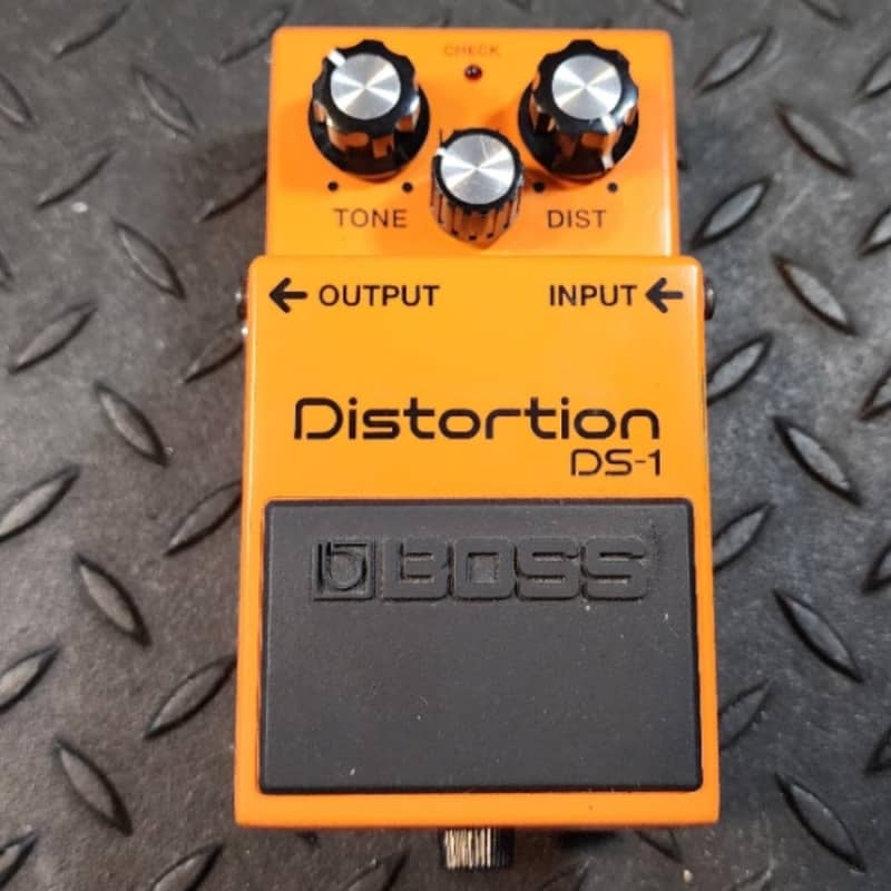 used 1994 - Present Boss DS-1 Distortion (Silver Label) Orange - Effect Pedal