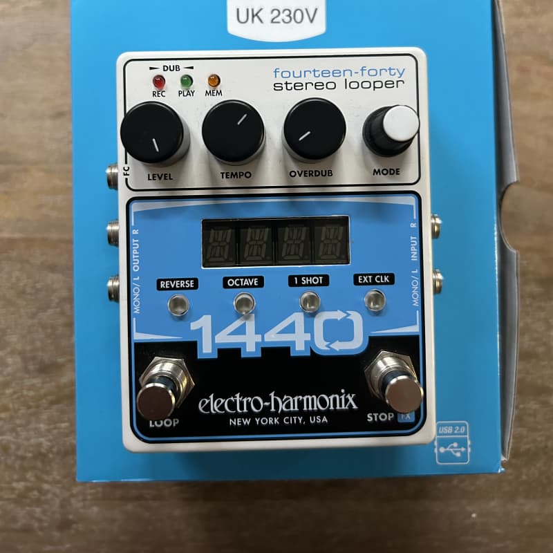 used 2020 - Present Electro-Harmonix 1440 Stereo Looper White - Effect Pedal