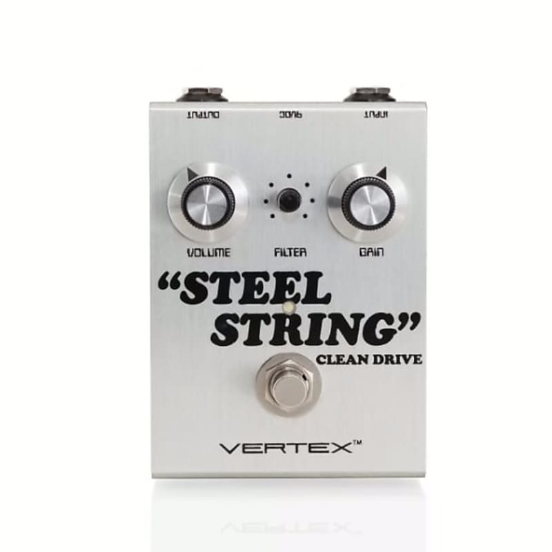 used 2010s Vertex Steel String Silver - Effect Pedal