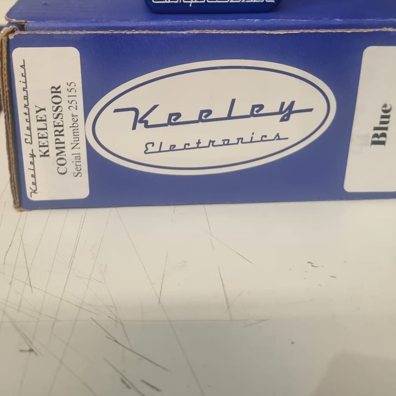 used 2019- Keeley Compressor...blue Blue - Effect Pedal