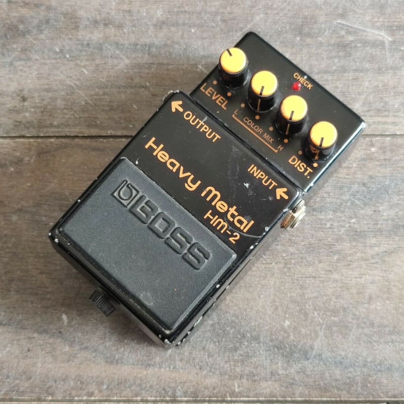 used Boss Boss HM-2 Heavy Distortion MIJ Effects Pedal Metal - Effect Pedal