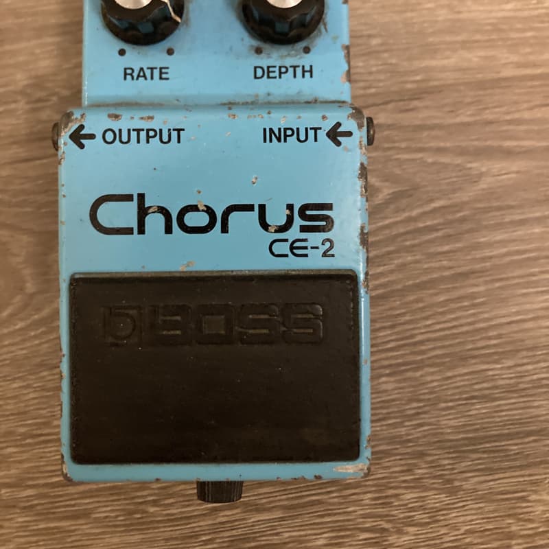 used 1979 - 1984 Boss CE-2 Chorus (Black Label) Blue - Effect Pedal