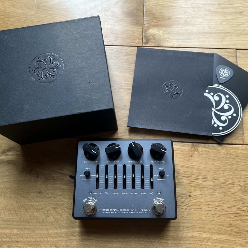 used 2019 - Present Darkglass Electronics Microtubes X Ultra Grey - Effect Pedal