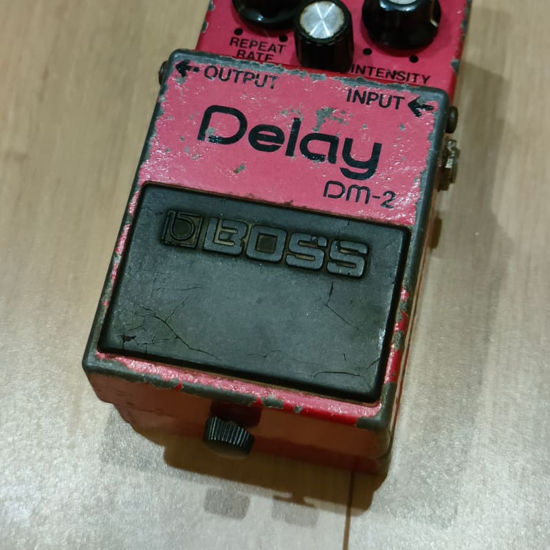 used 1981 – 1984 Boss DM-2 Delay (Black Label) Pink – Effect Pedal