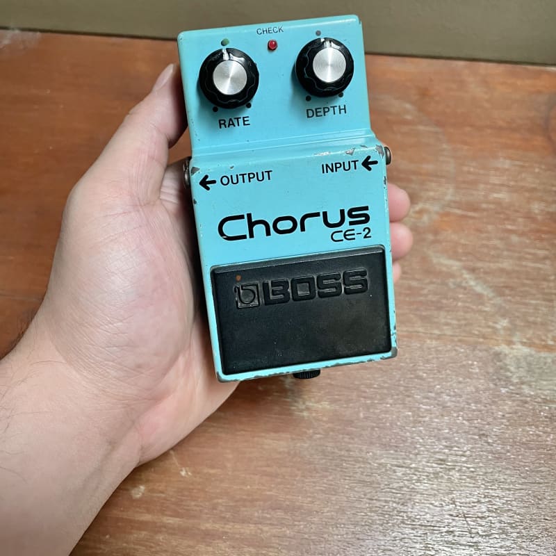 used 1984 - 1988 Boss CE-2 Chorus (Green Label) Blue - Effect Pedal