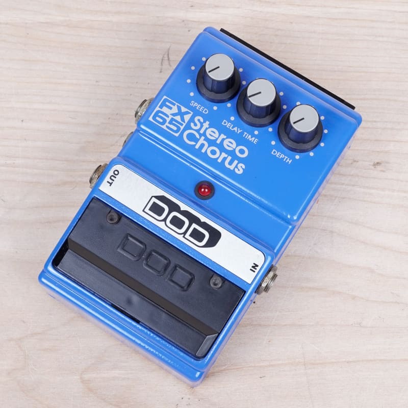 used 1988 DOD Stereo Chorus FX65 Blue - Effect Pedal