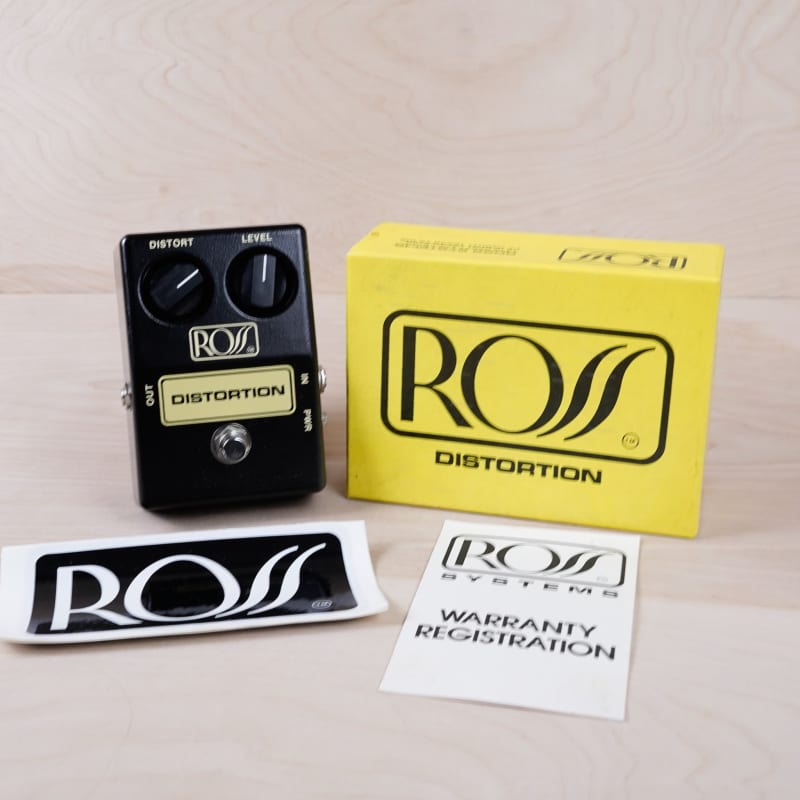 used Ross R50 Distortion Pedal Yellow - Effect Pedal