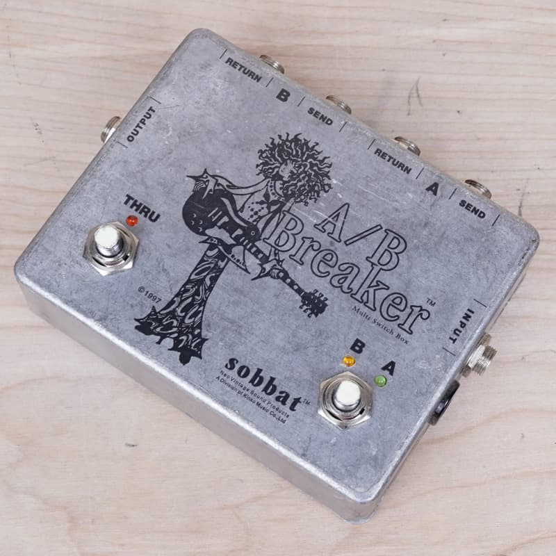 used 1990s Sobbat A/B Breaker Multi Switch Box Multi - Effect Pedal