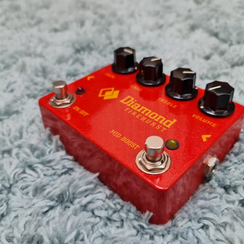 used 2010s Diamond Fireburst Red - Effect Pedal