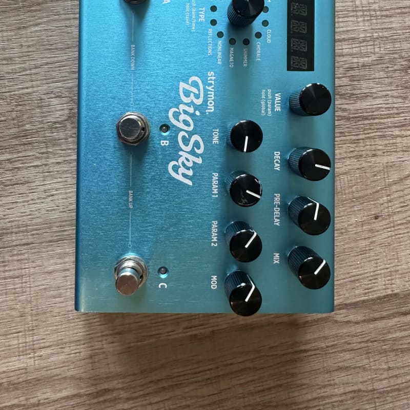 used 2013 - Present Strymon Big Sky Reverb Blue - Effect Pedal