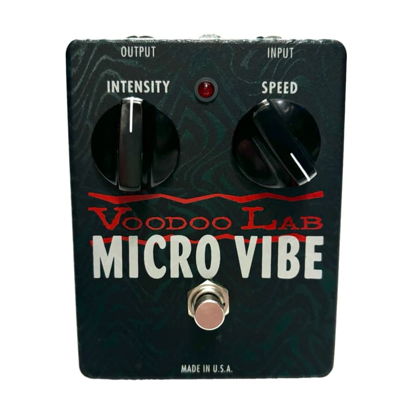 used 2000s Voodoo Lab Micro Vibe Black - Effect Pedal