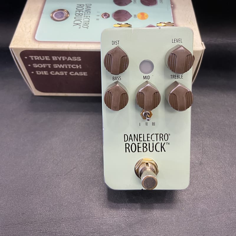 used 2020 Danelectro Roebuck Distortion Seafoam Green - Effect Pedal