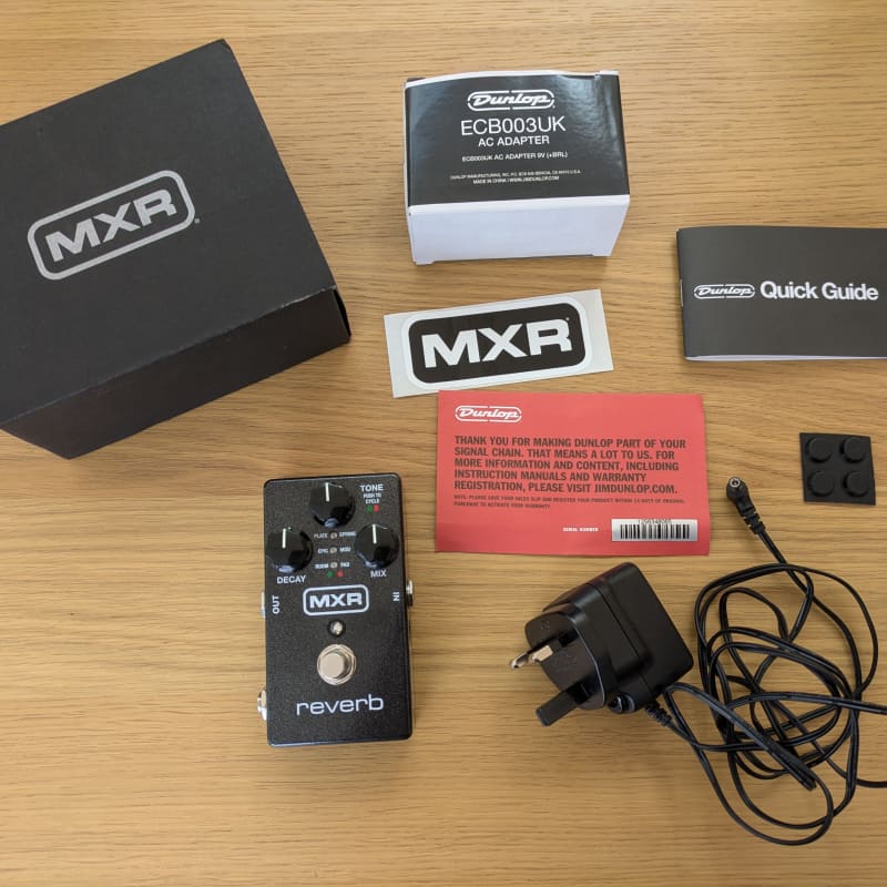 used 2016 - Present MXR M300 Reverb Black - Effect Pedal