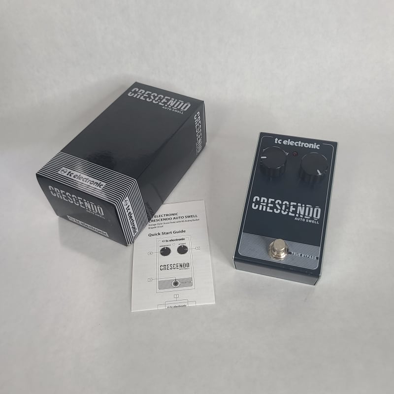 used 2021 - Present TC Electronic Crescendo Auto Swell Black - Effect Pedal