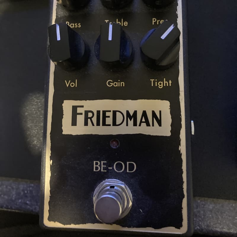 used 2010s Friedman BE-OD Overdrive Black - Effect Pedal