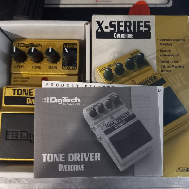 used 2010s DigiTech Tone Driver Yellow - Effect Pedal