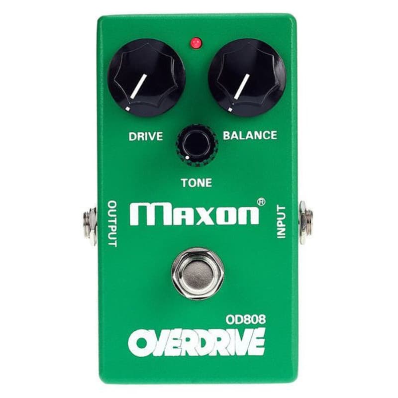 used 2010s Maxon OD-808 Overdrive Green - Effect Pedal