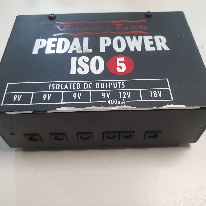 used 2010s Voodoo Lab Pedal Power Iso 5 Black - Effect Pedal