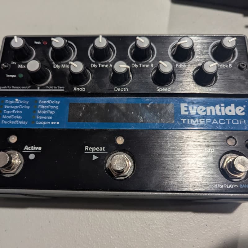 used 2012 Eventide TimeFactor Blue - Effect Pedal