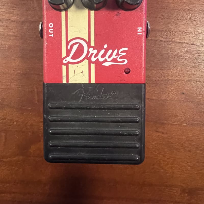 used 2010s Fender Drive Red - Effect Pedal