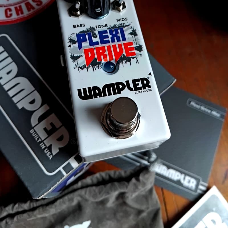 used 2020 Wampler Plexi-Drive Mini White - Effect Pedal