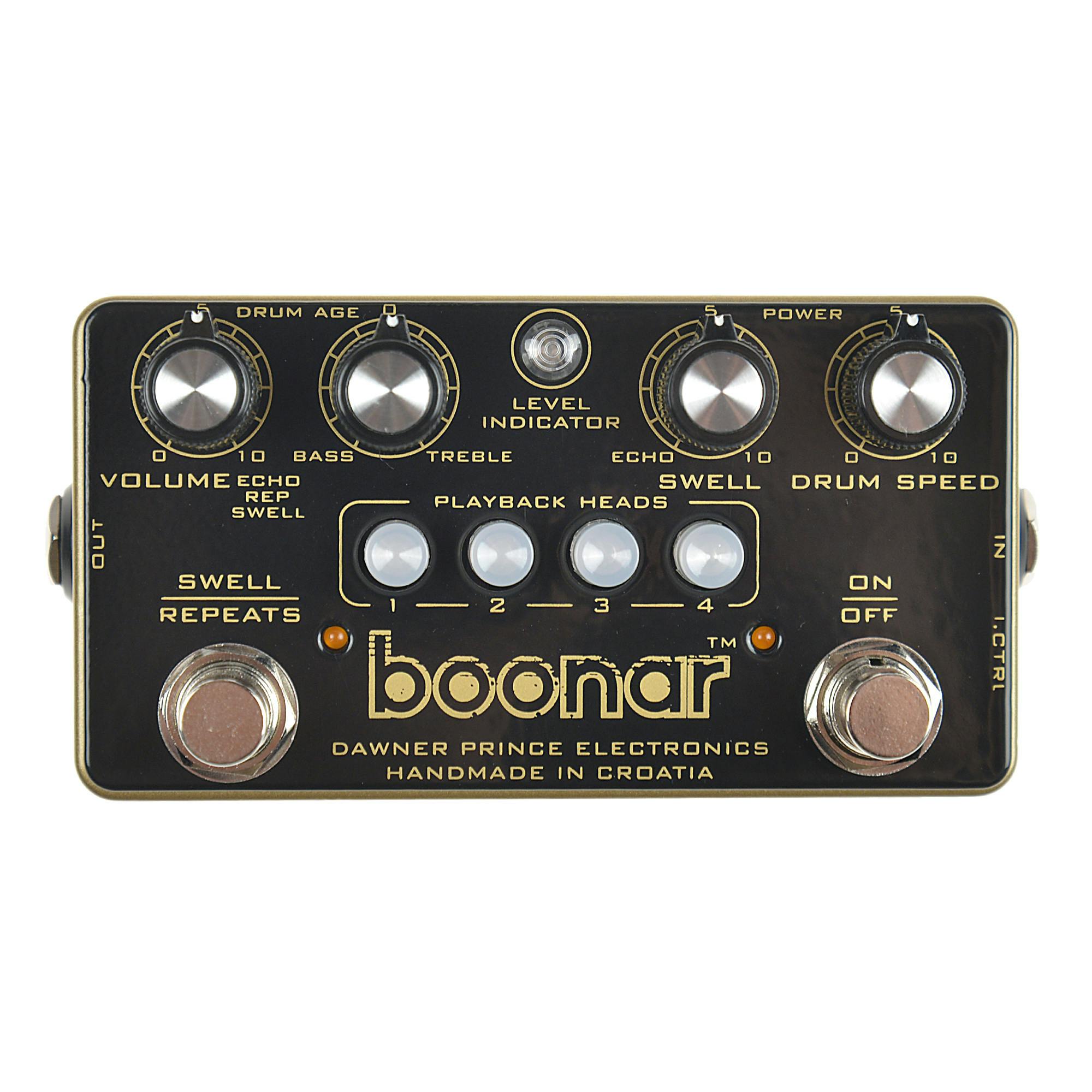 Dawner Prince Boonar Multi Head Drum Echo Rec Pedal - £319 New