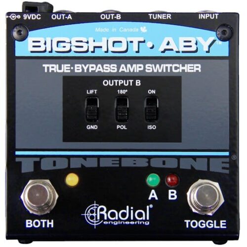 Radial Tonebone Bigshot True Bypass ABY Pedal - £149 New