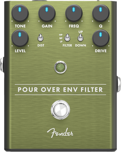 Fender Pour Over Envelope Filter and Distortion Pedal - £127 New