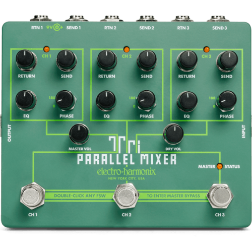 Electro Harmonix Tri Parallel Mixer Pedal - £129 New