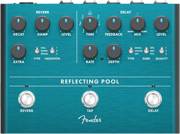 Fender Reflecting Pool Delay & Reverb Pedal - £269 New