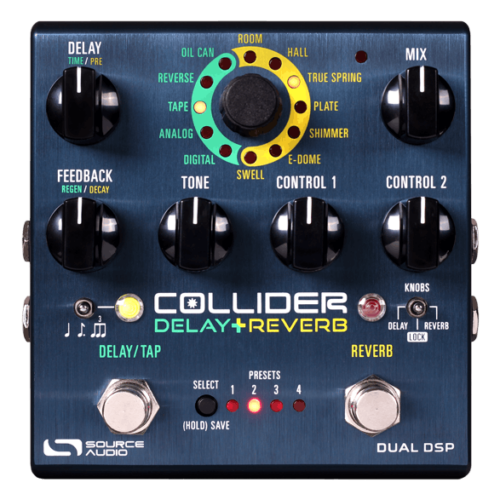 Source Audio Collider Delay & Reverb Pedal - £359 New