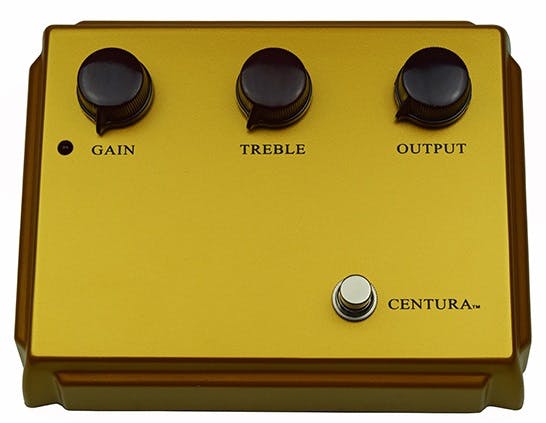 Ceriatone Centura Overdrive Pedal in Matte Gold Finish - £249 New