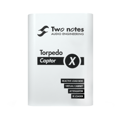 Two Notes Torpedo Captor X 8 ohm Compact Reactive Load Box, Attenuator, Cab Sim and IR Loader - £399 New