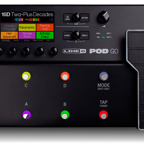 Line 6 Pod Go Modelling and Multi-Effects Pedal - £425 New