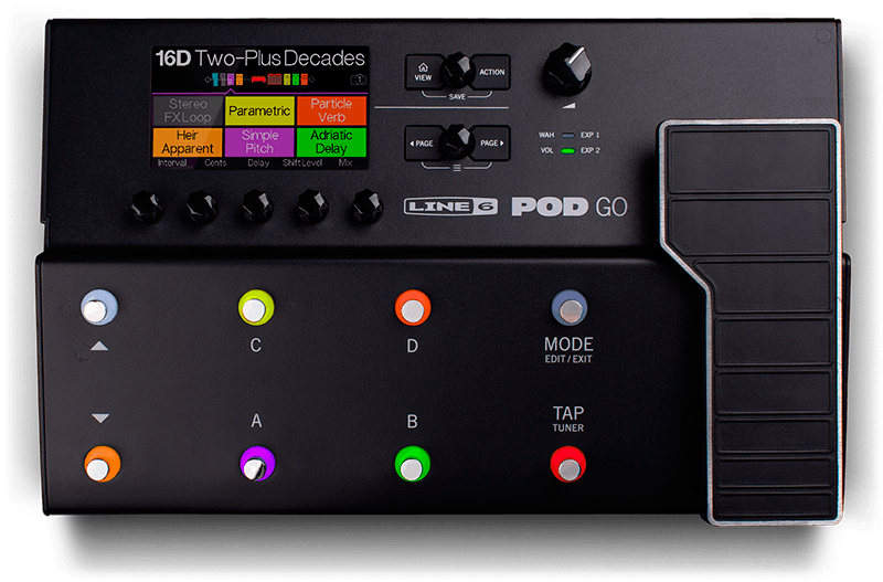 Line 6 Pod Go Modelling and Multi-Effects Pedal – £425 New