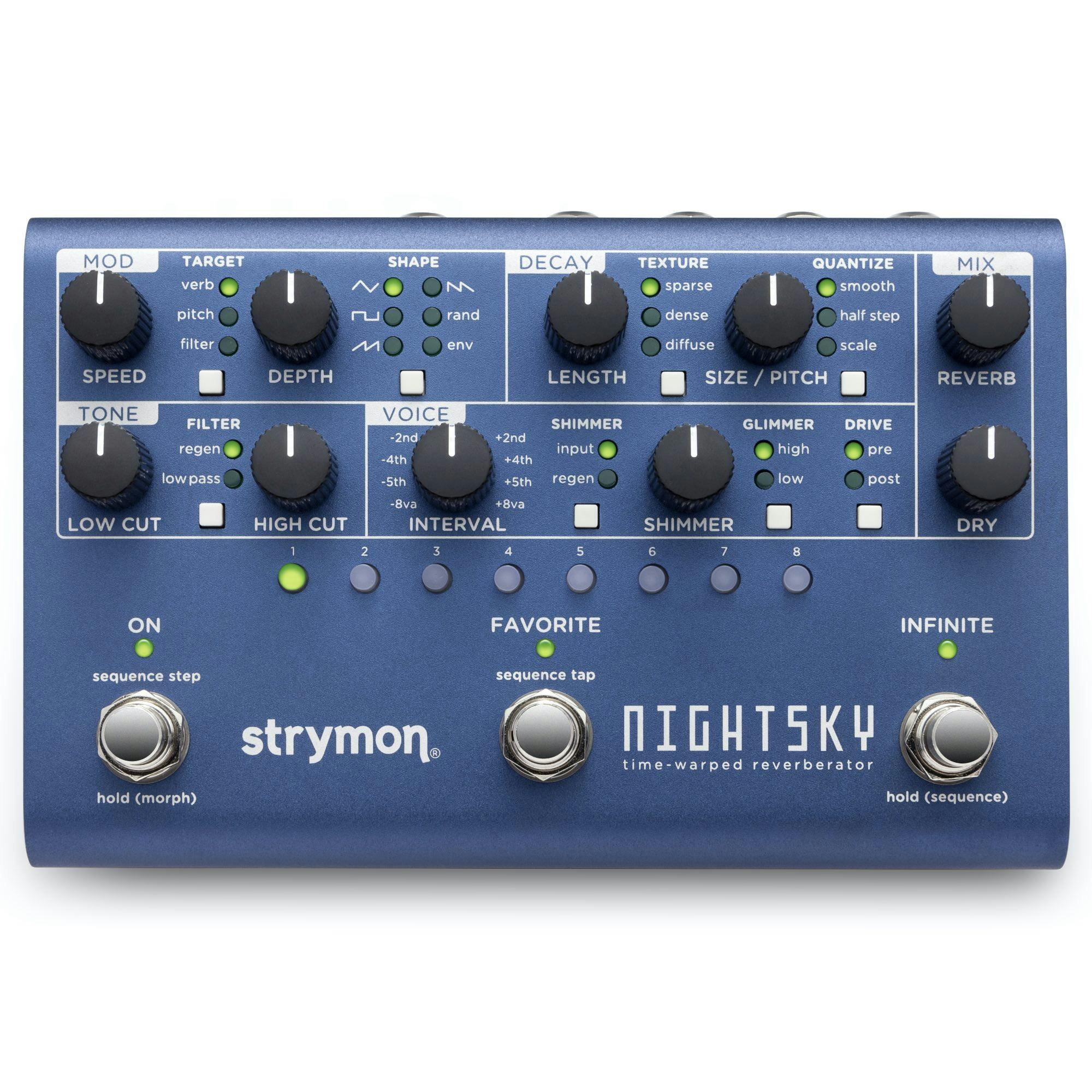 Strymon NightSky Time-Warped Reverberator Pedal - £429 New